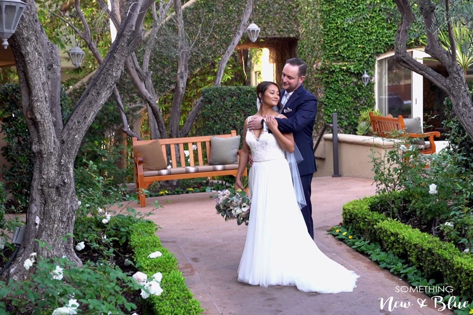 Kristine + David at Surf & Sand Resort