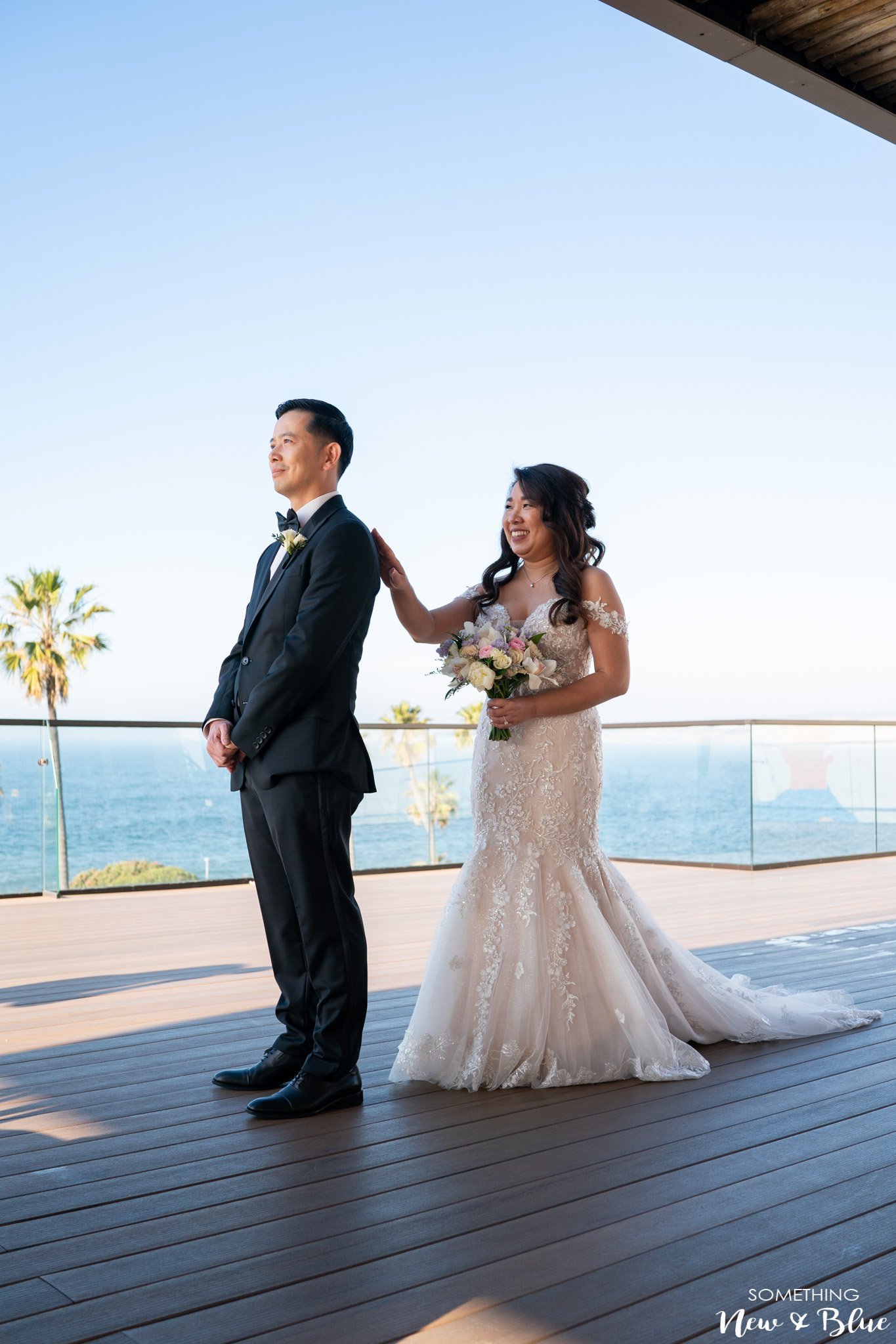 Adrienne + Scott at Wedgewood La Jolla Cove Rooftop