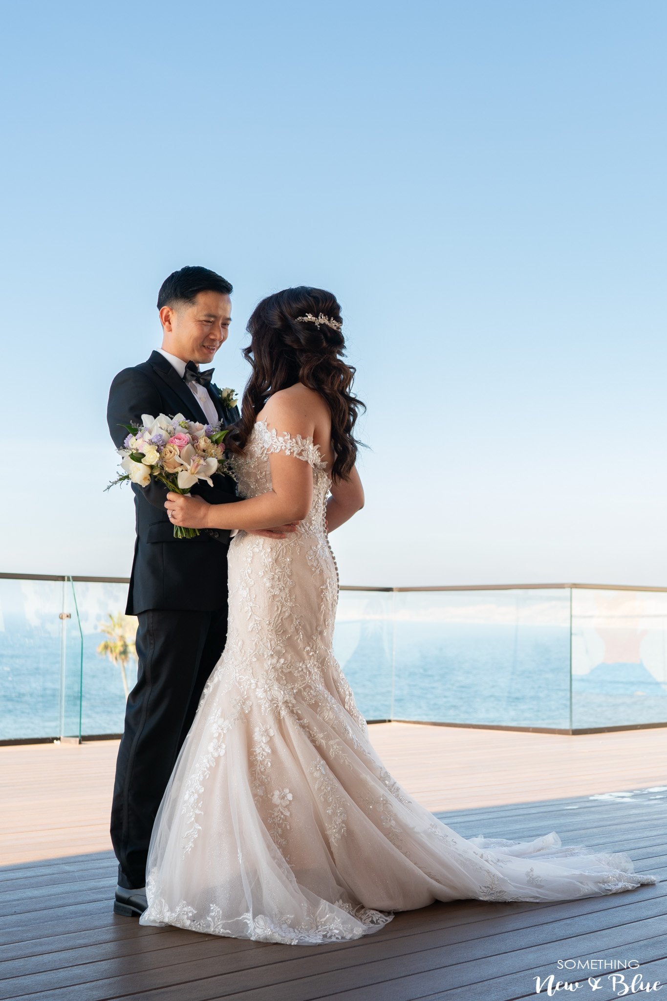 Adrienne + Scott at Wedgewood La Jolla Cove Rooftop