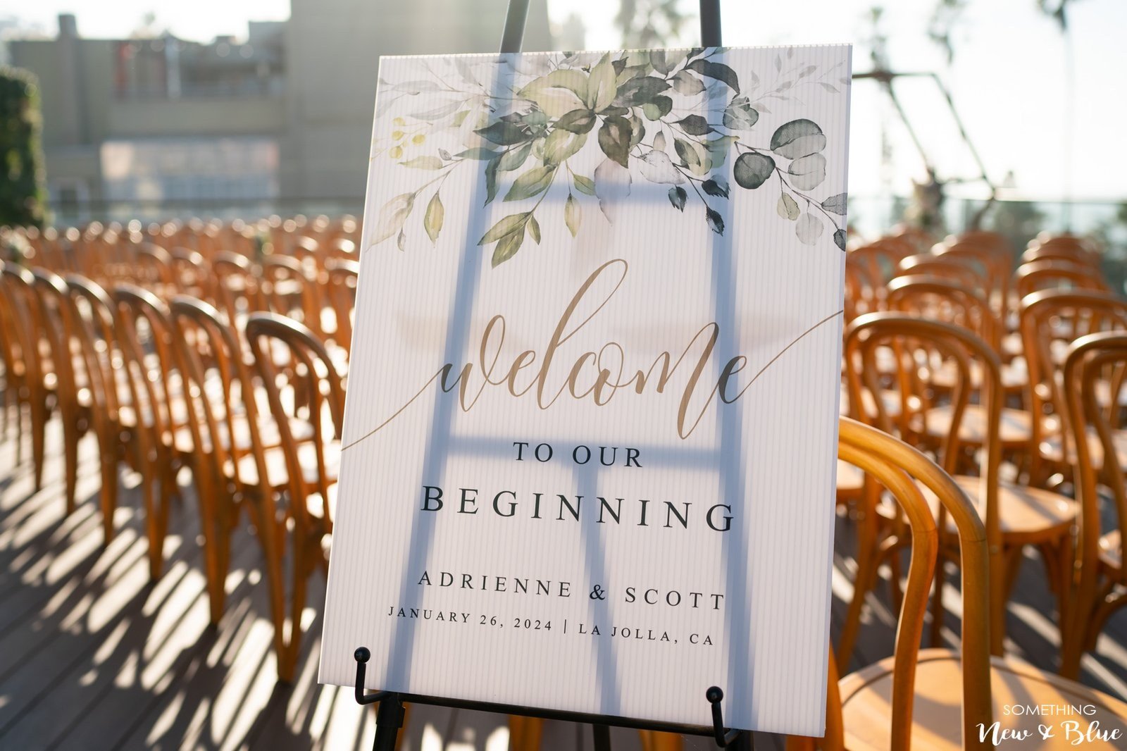 Adrienne + Scott at Wedgewood La Jolla Cove Rooftop