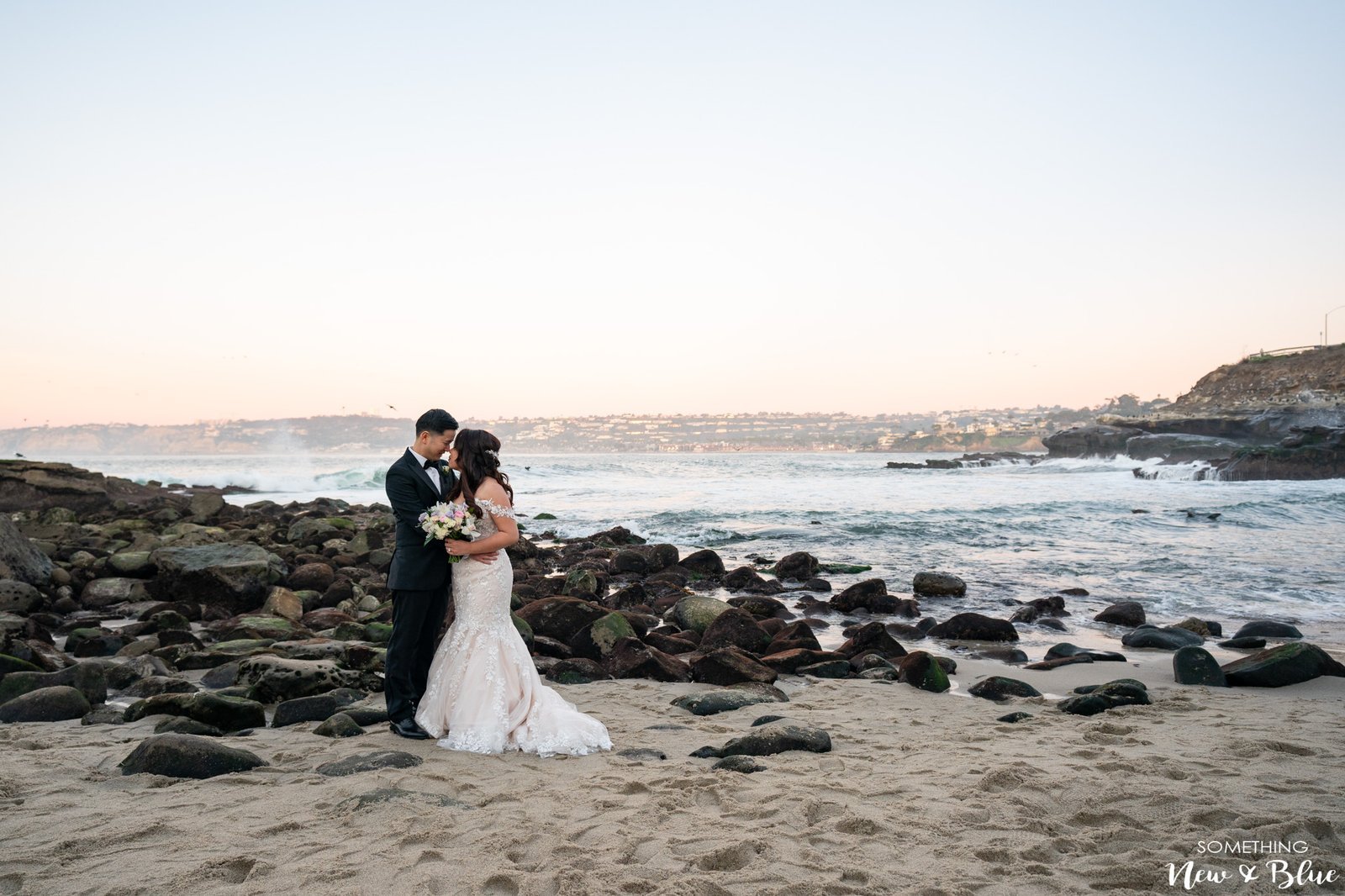 Adrienne + Scott at Wedgewood La Jolla Cove Rooftop