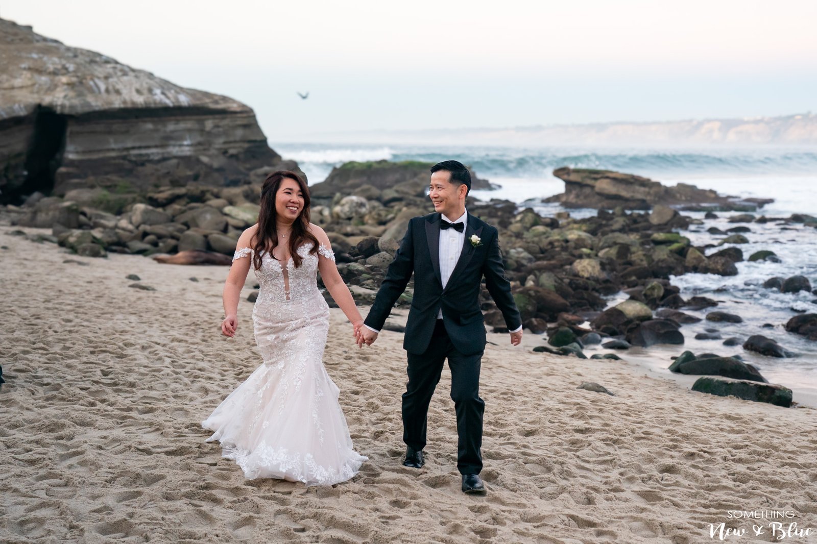 Adrienne + Scott at Wedgewood La Jolla Cove Rooftop
