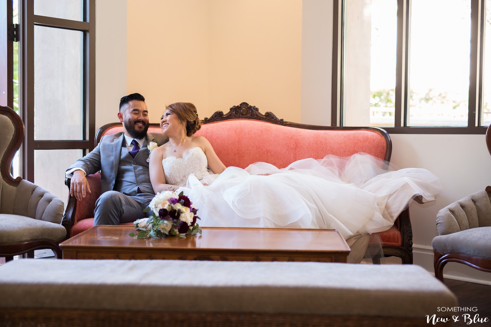 Ashley + Phi at Serra Plaza San Juan Capistrano Mission