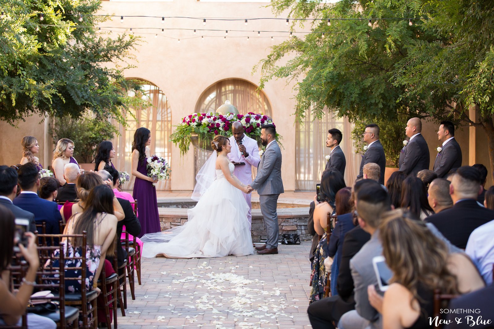 Ashley + Phi at Serra Plaza San Juan Capistrano Mission