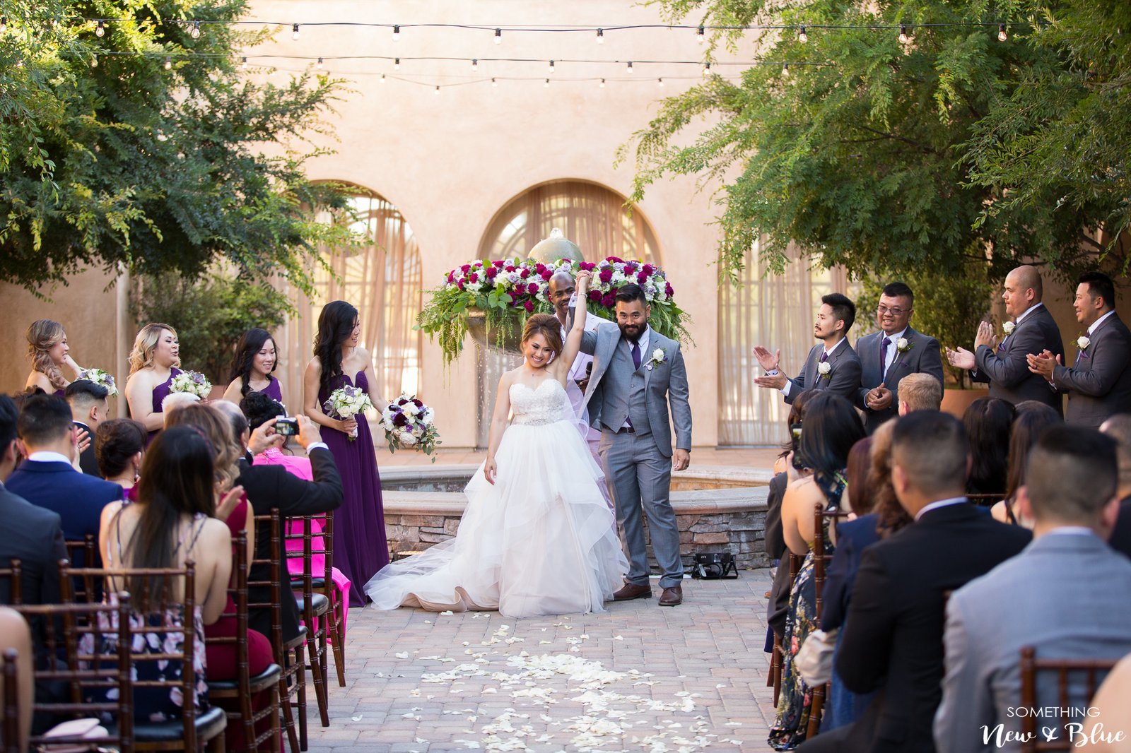 Ashley + Phi at Serra Plaza San Juan Capistrano Mission