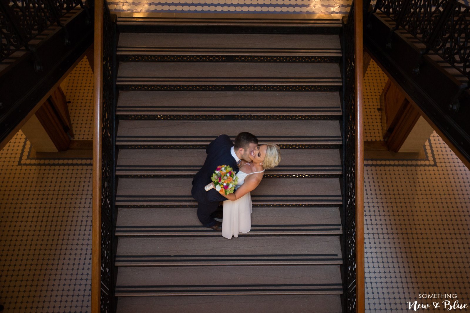 Cheryl + Jordan at Old Orange County Courthouse