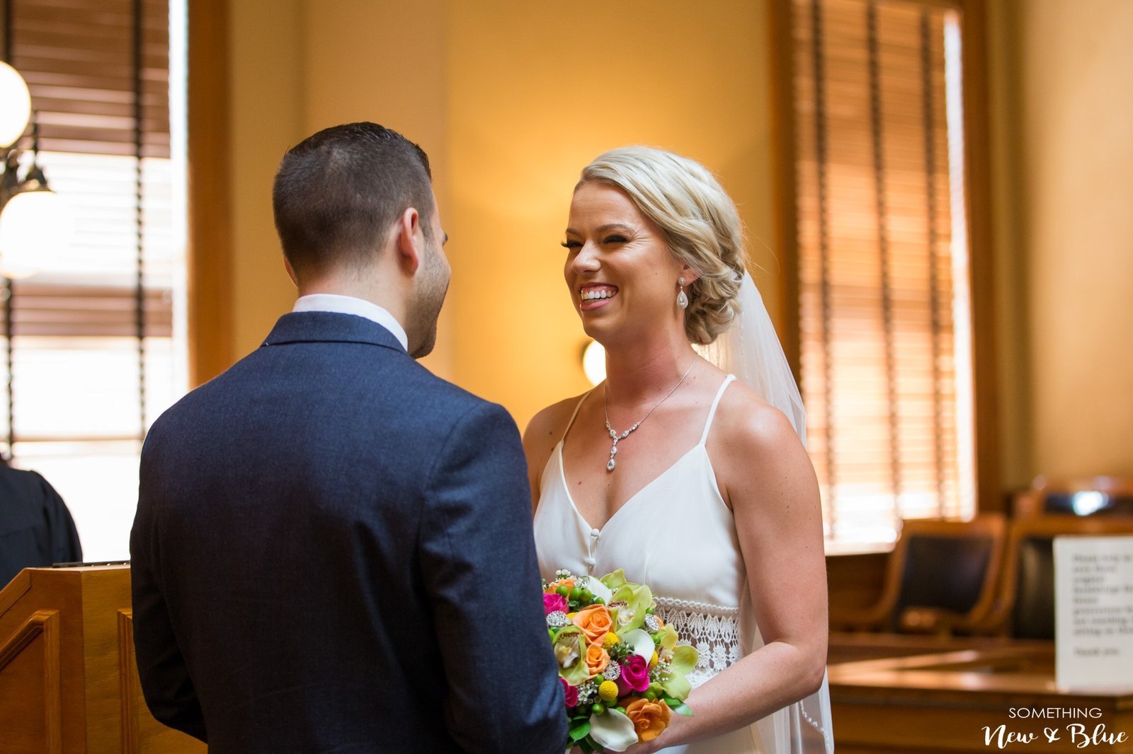 Cheryl + Jordan at Old Orange County Courthouse