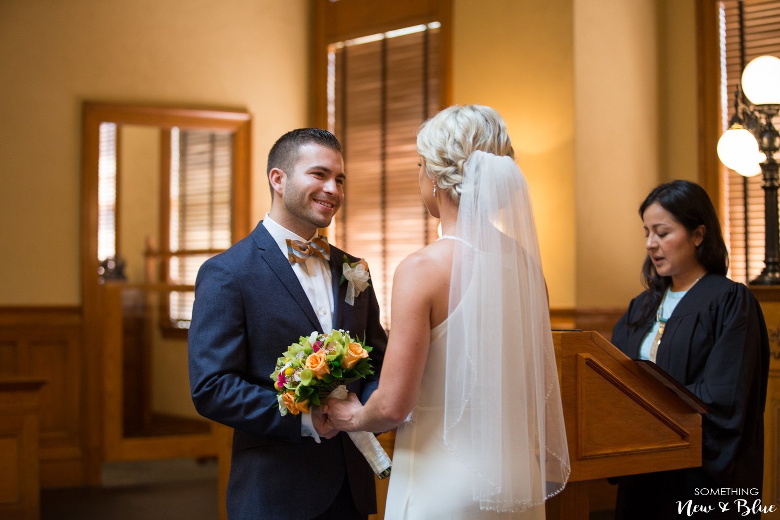 Cheryl + Jordan at Old Orange County Courthouse