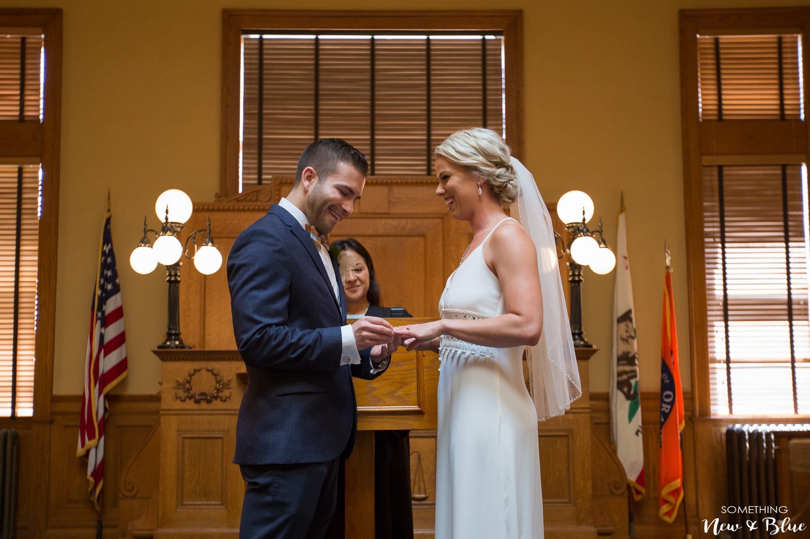 Cheryl + Jordan at Old Orange County Courthouse