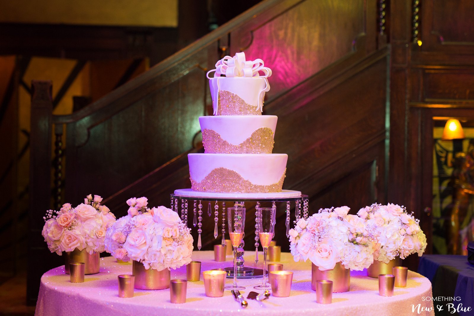Kandice + Marcus at Biltmore Hotel Cicada Restaurant Wedding Los Angeles