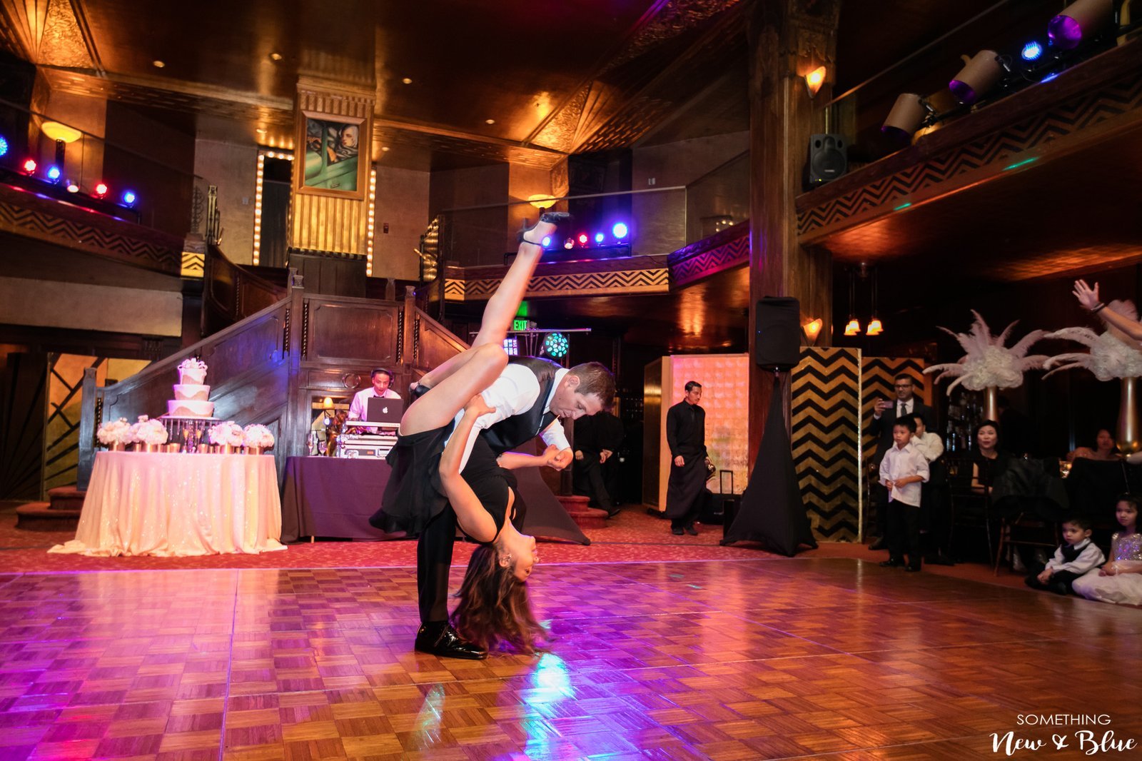 Kandice + Marcus at Biltmore Hotel Cicada Restaurant Wedding Los Angeles