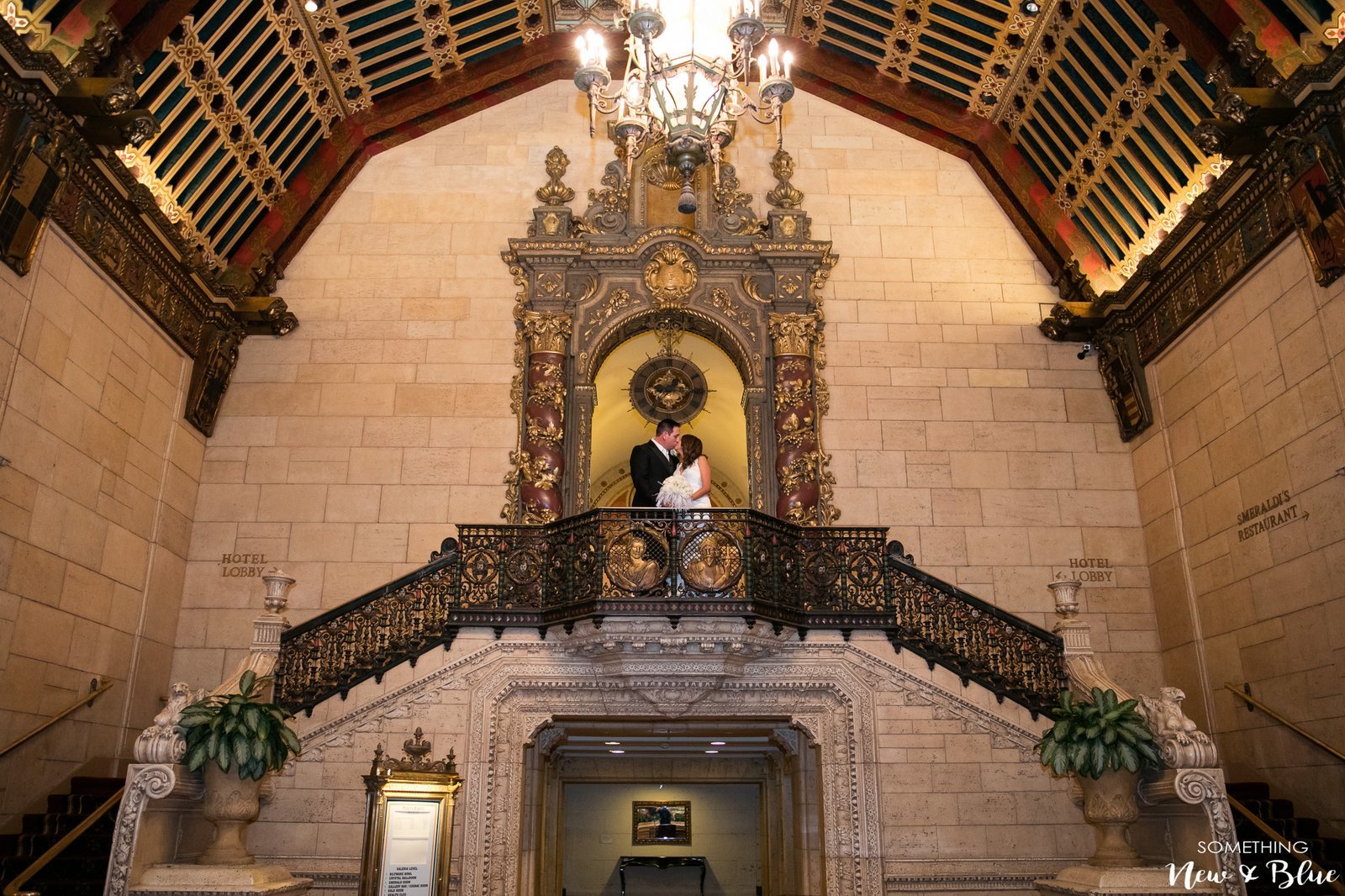 Kandice + Marcus at Biltmore Hotel Cicada Restaurant Wedding Los Angeles