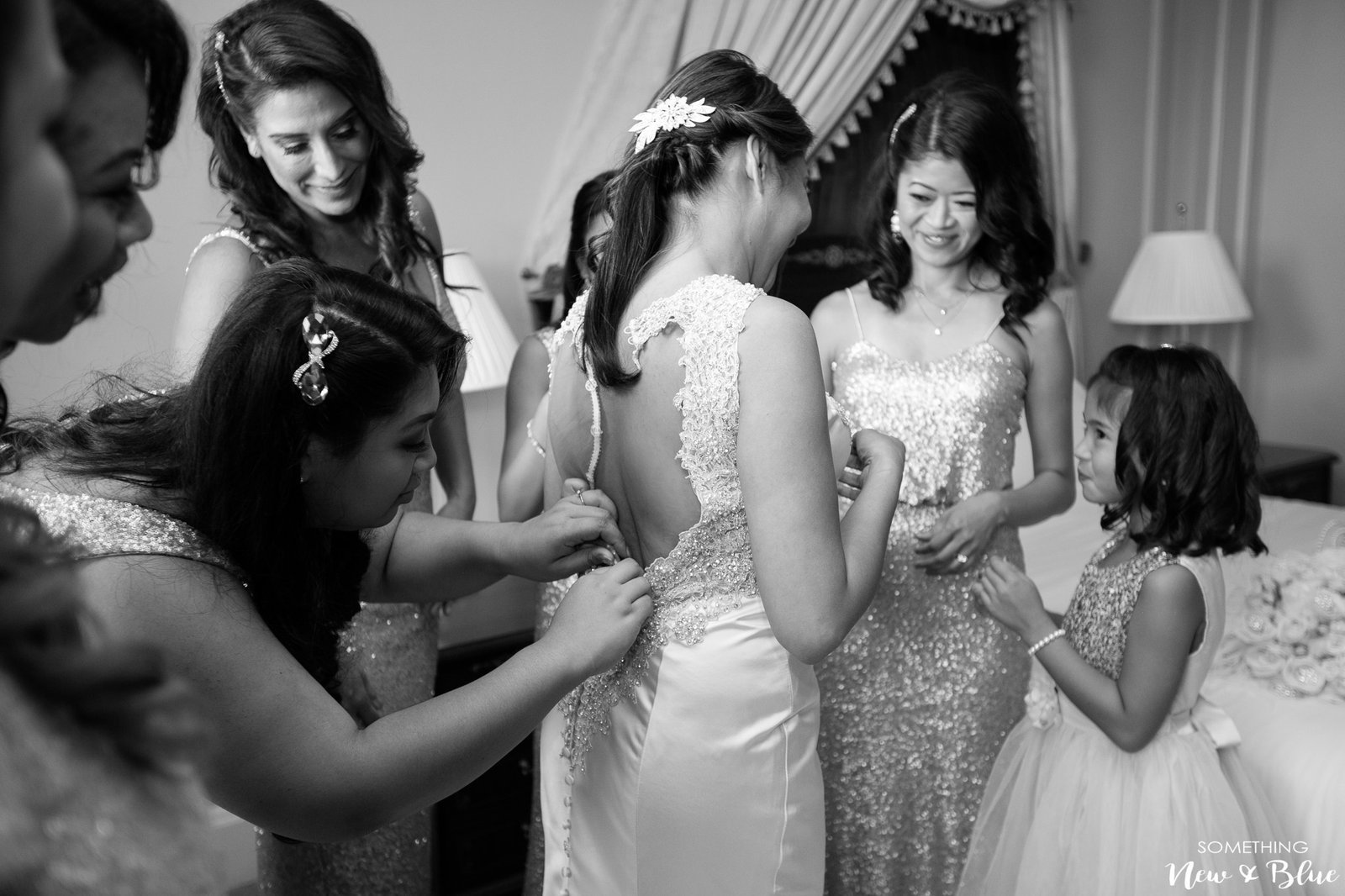 Kandice + Marcus at Biltmore Hotel Cicada Restaurant Wedding Los Angeles
