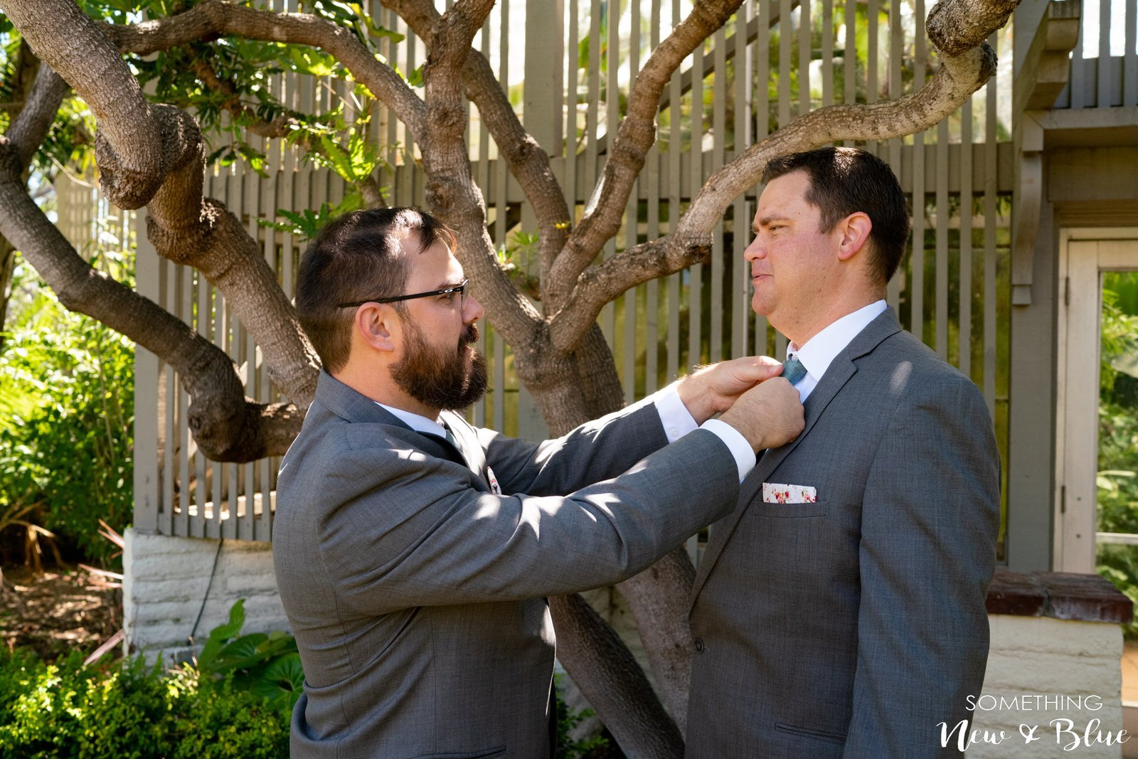 Marlena + James at Sherman Library and Gardens