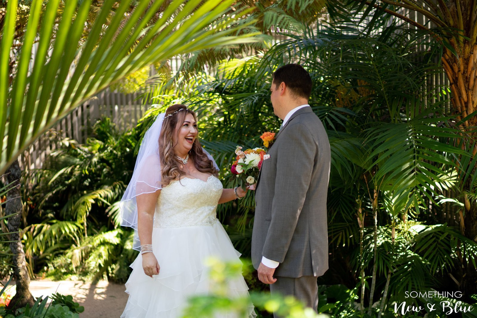 Marlena + James at Sherman Library and Gardens