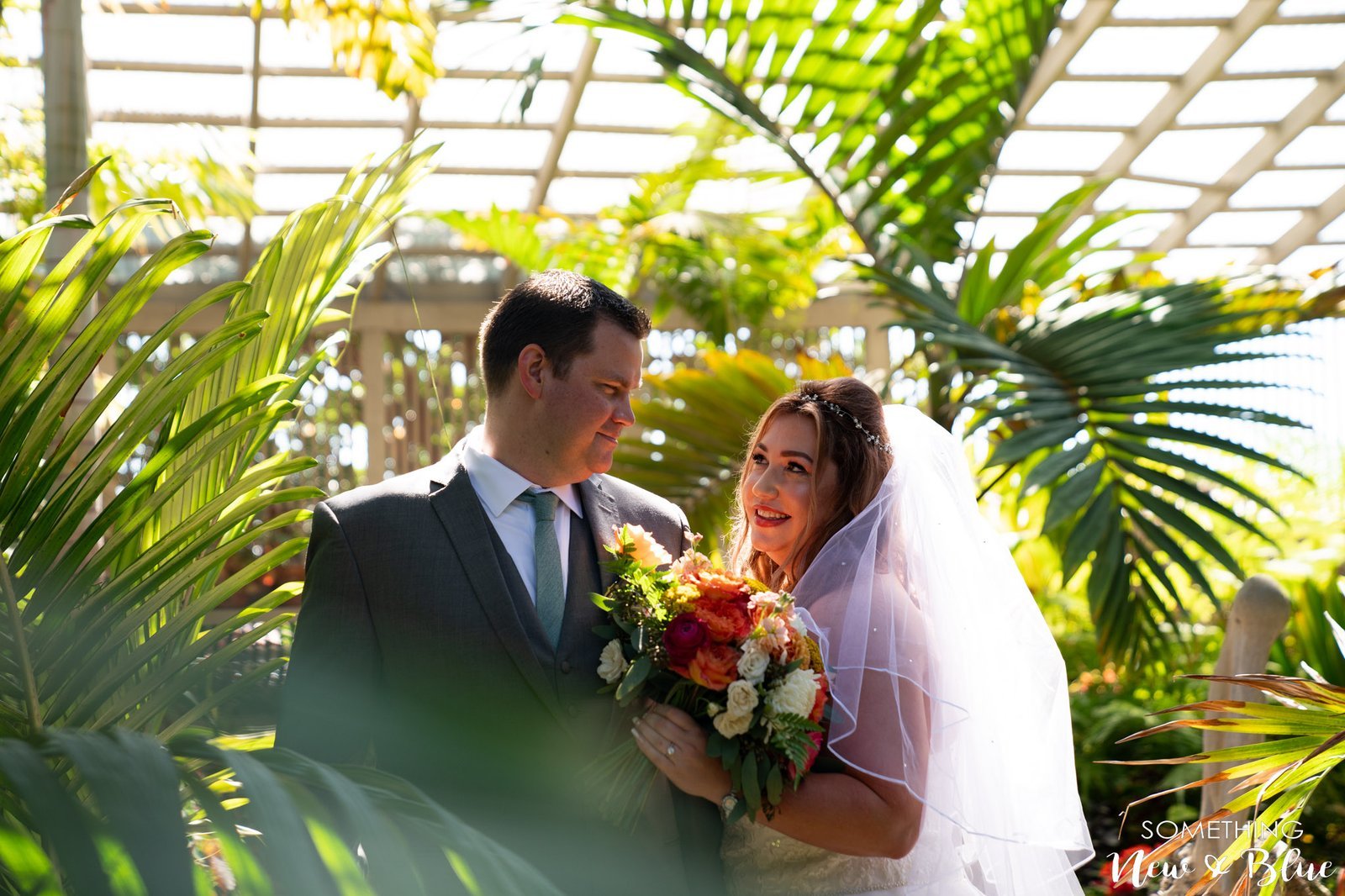 Marlena + James at Sherman Library and Gardens