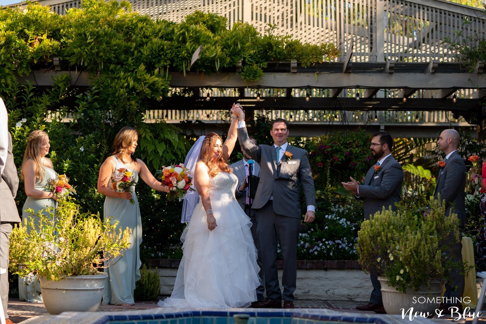 Marlena + James at Sherman Library and Gardens