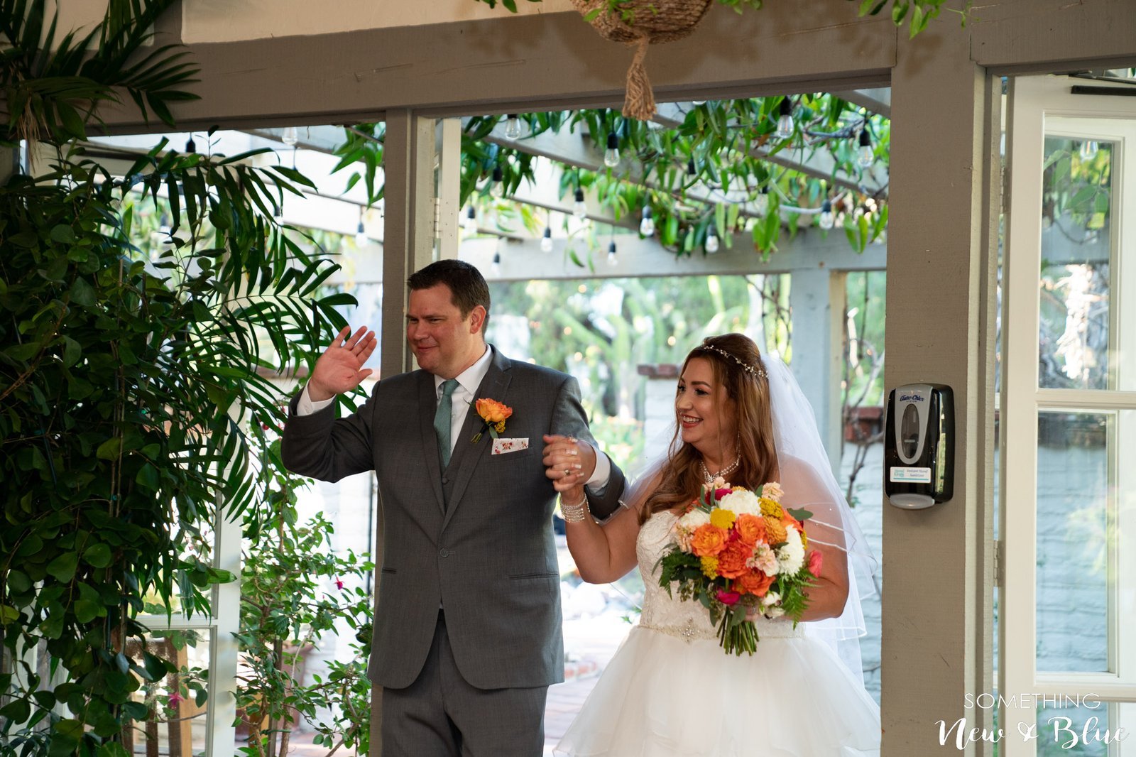 Marlena + James at Sherman Library and Gardens