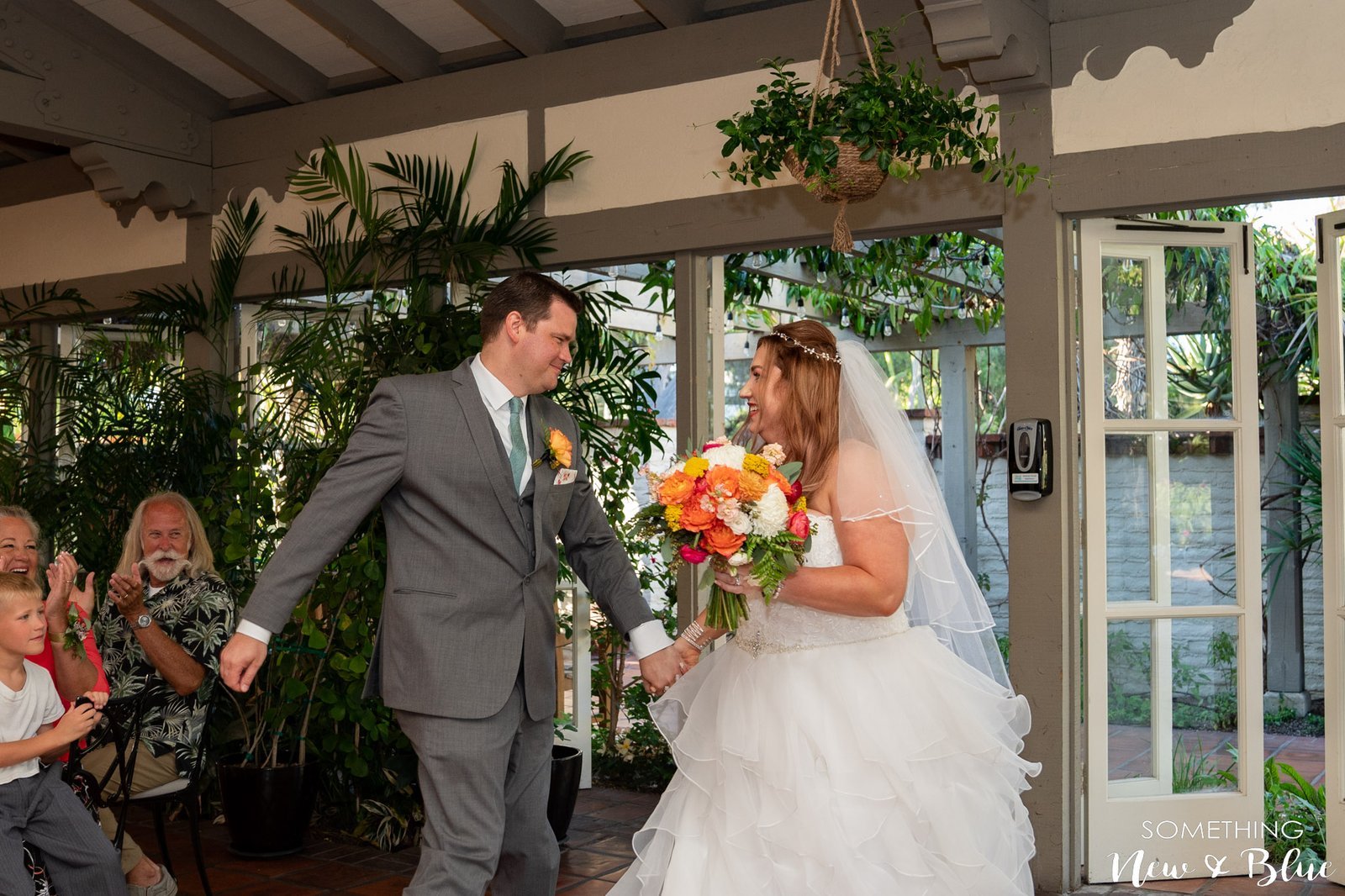 Marlena + James at Sherman Library and Gardens