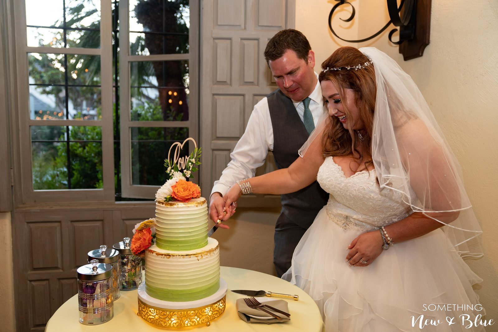 Marlena + James at Sherman Library and Gardens