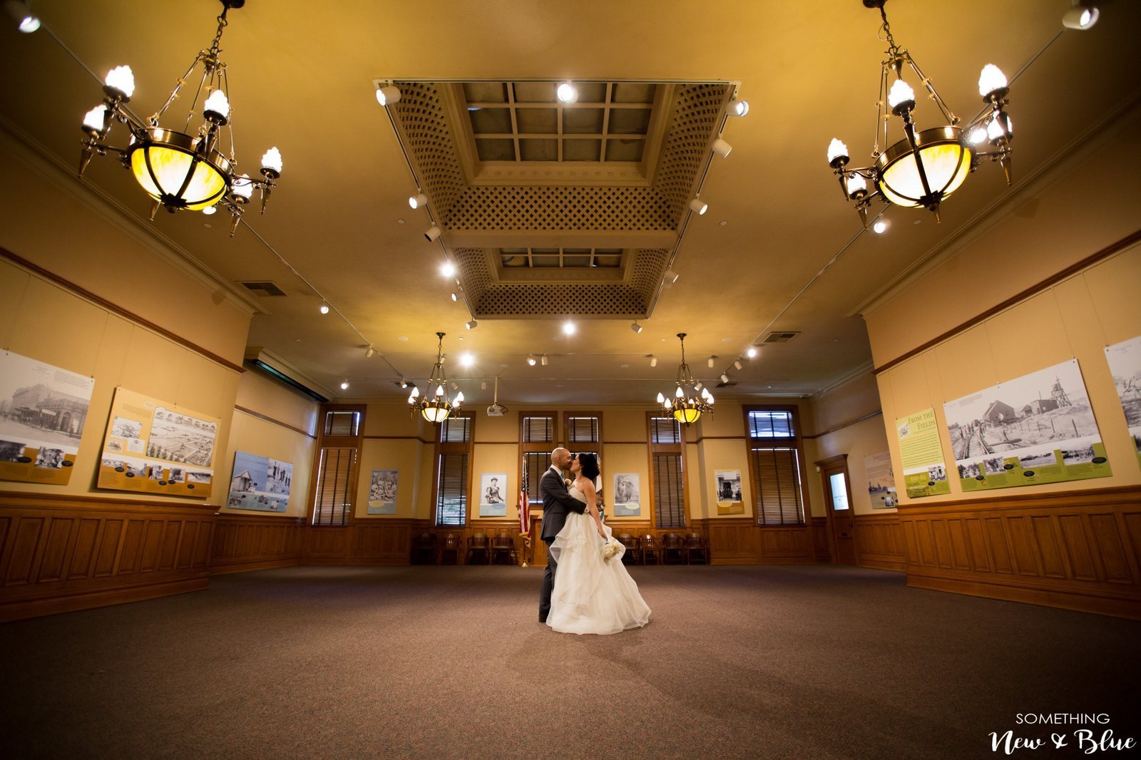 Monica + Louie at Orange County Courthouse Bowers Museum