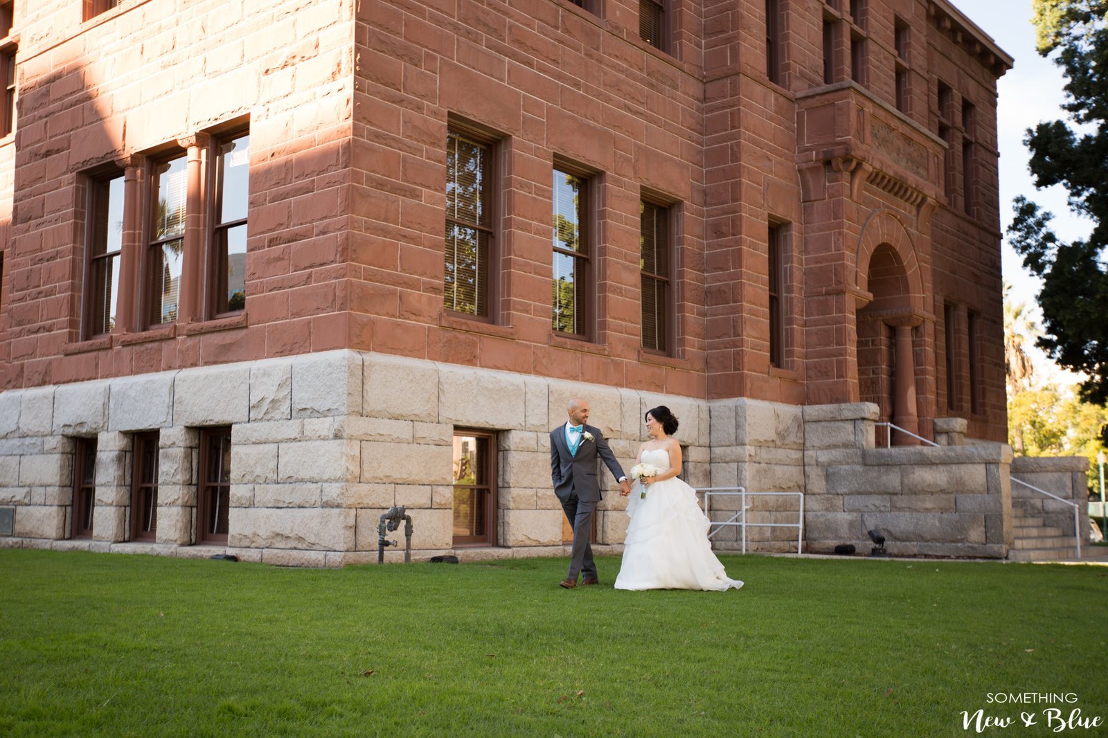 Monica + Louie at Orange County Courthouse Bowers Museum