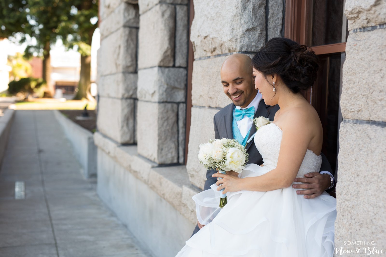 Monica + Louie at Orange County Courthouse Bowers Museum