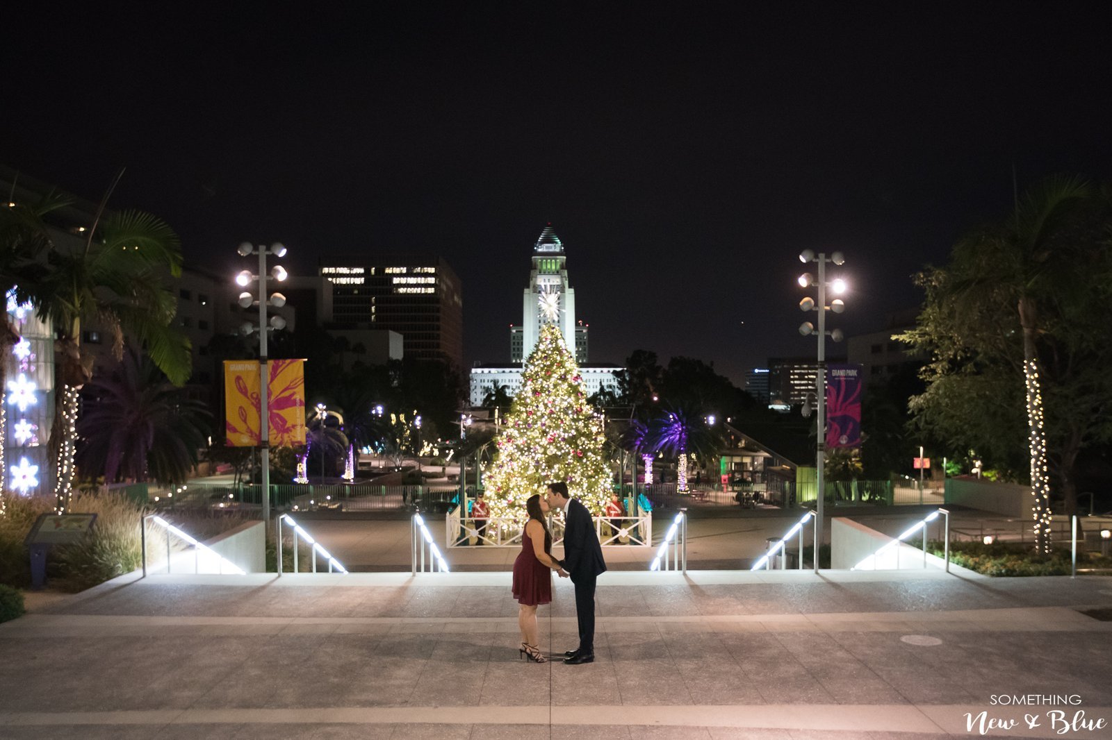 Sabrina + Scott at Downtown Los Angeles