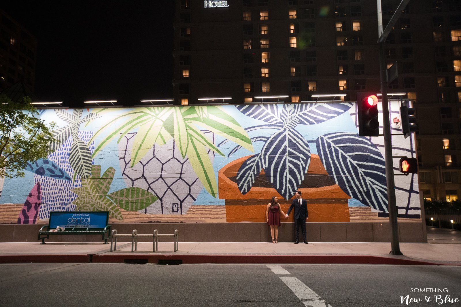 Sabrina + Scott at Downtown Los Angeles