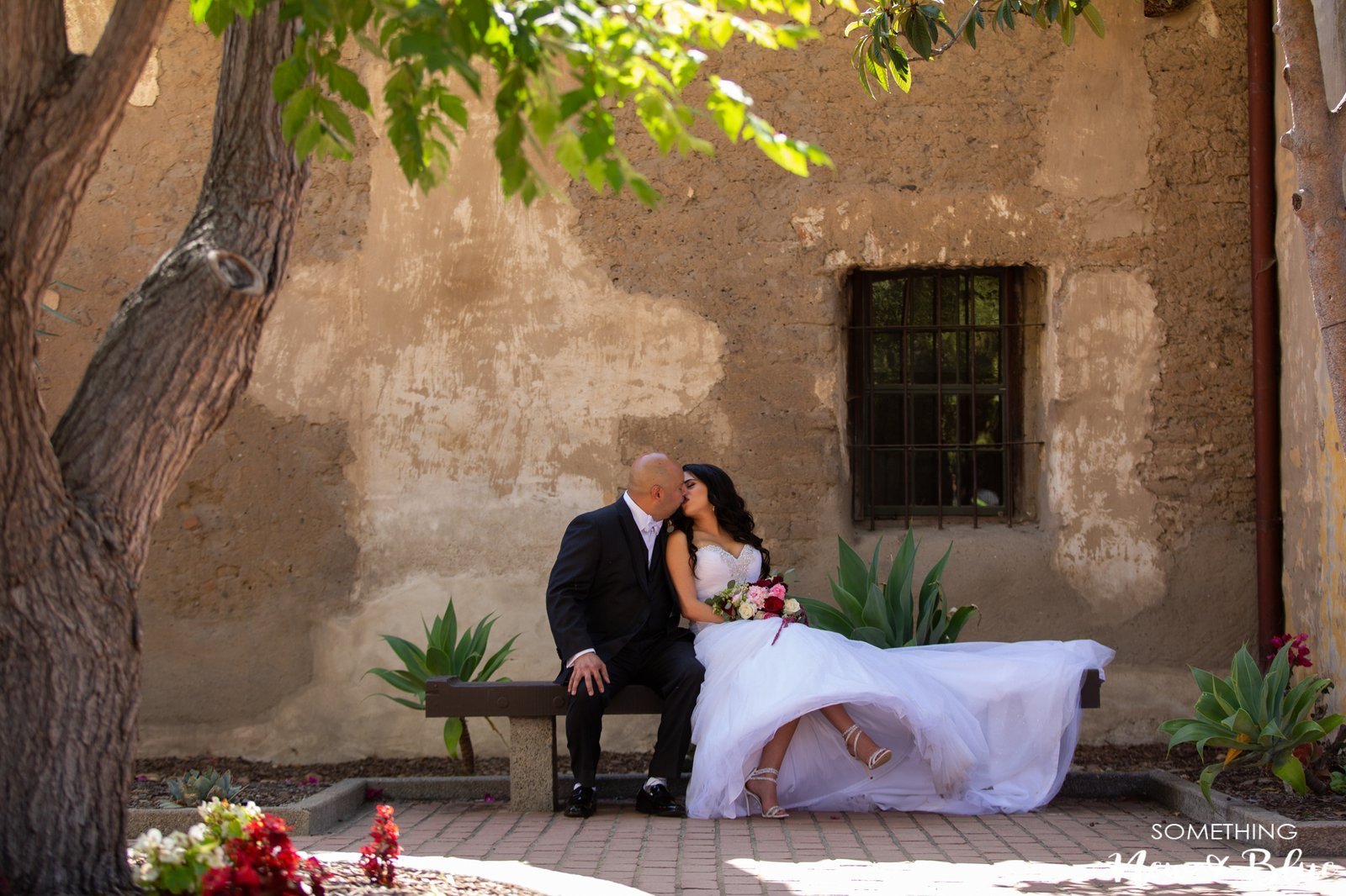 Sarah + Kenneth at San Juan Capistrano Mission Wedgewood Aliso Viejo