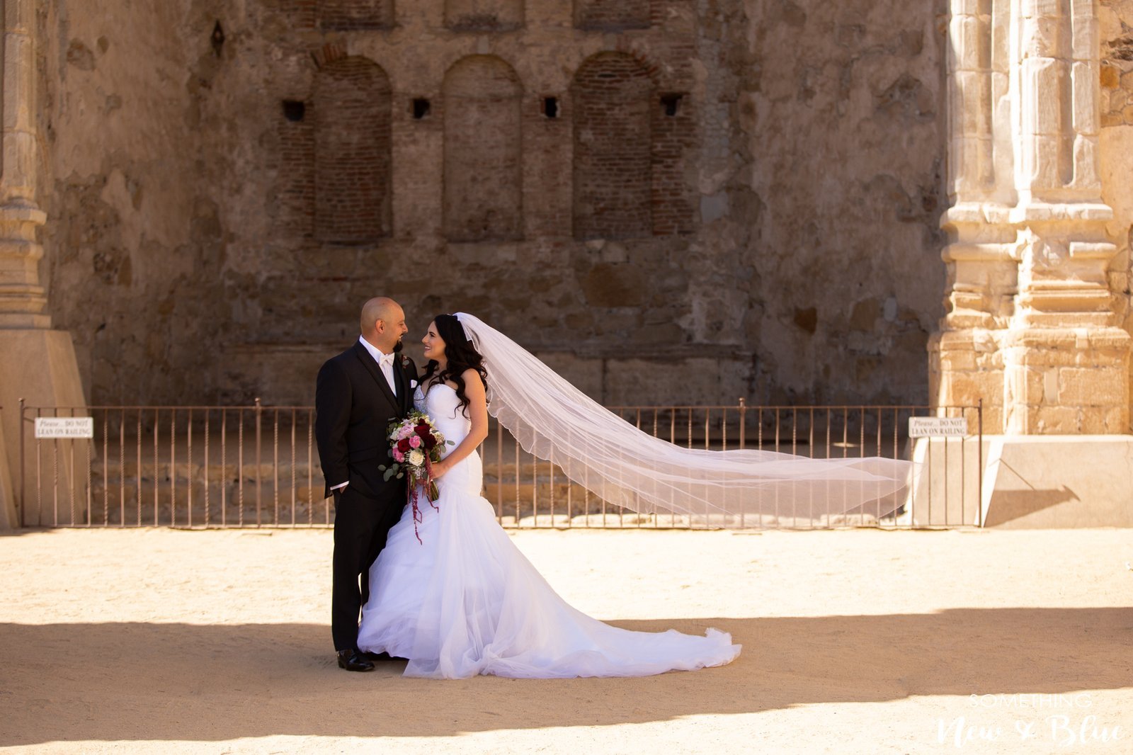 Sarah + Kenneth at San Juan Capistrano Mission Wedgewood Aliso Viejo