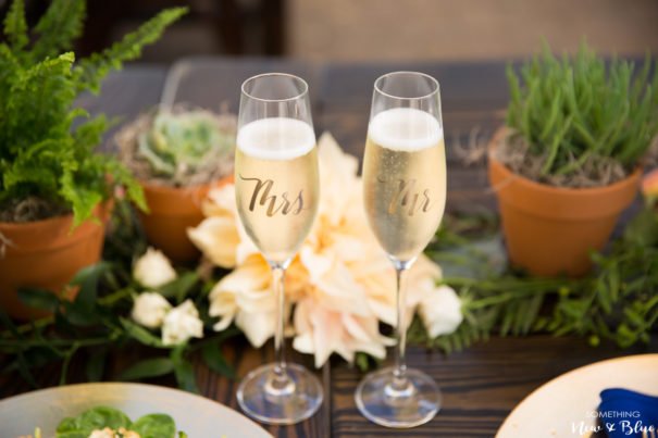 Wedding Reception Details Orange County - Something New and Blue Photography