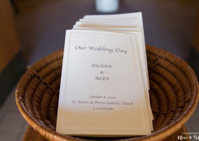 St. Martin de Porres Church Wedding