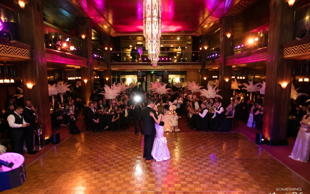 Biltmore Hotel Cicada Restaurant Wedding Los Angeles | Kandice + Marcus