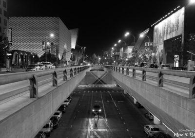 Downtown Los Angeles Night Engagement Session | Sabrina + Scott