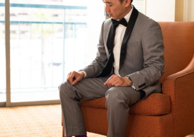 Marriott Bayview Newport Beach Mon Amour Anaheim Wedding | Tram + Owen