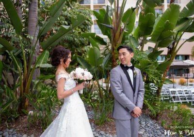 Marriott Bayview Newport Beach Mon Amour Anaheim Wedding | Tram + Owen