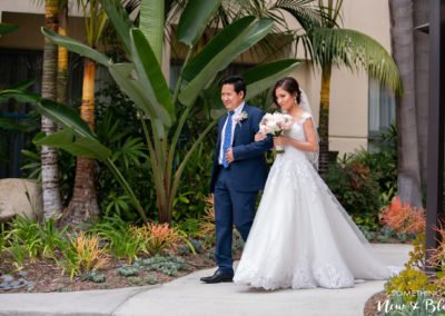Marriott Bayview Newport Beach Mon Amour Anaheim Wedding | Tram + Owen